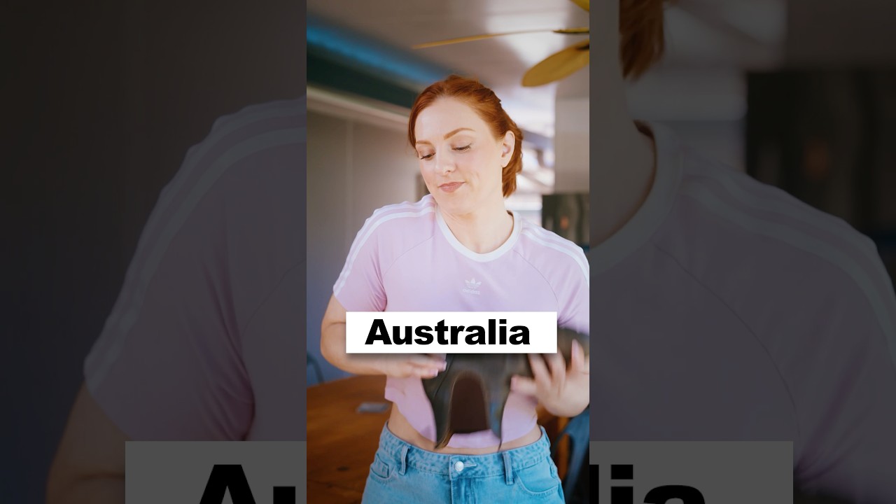 Putting on boots in Australia vs America