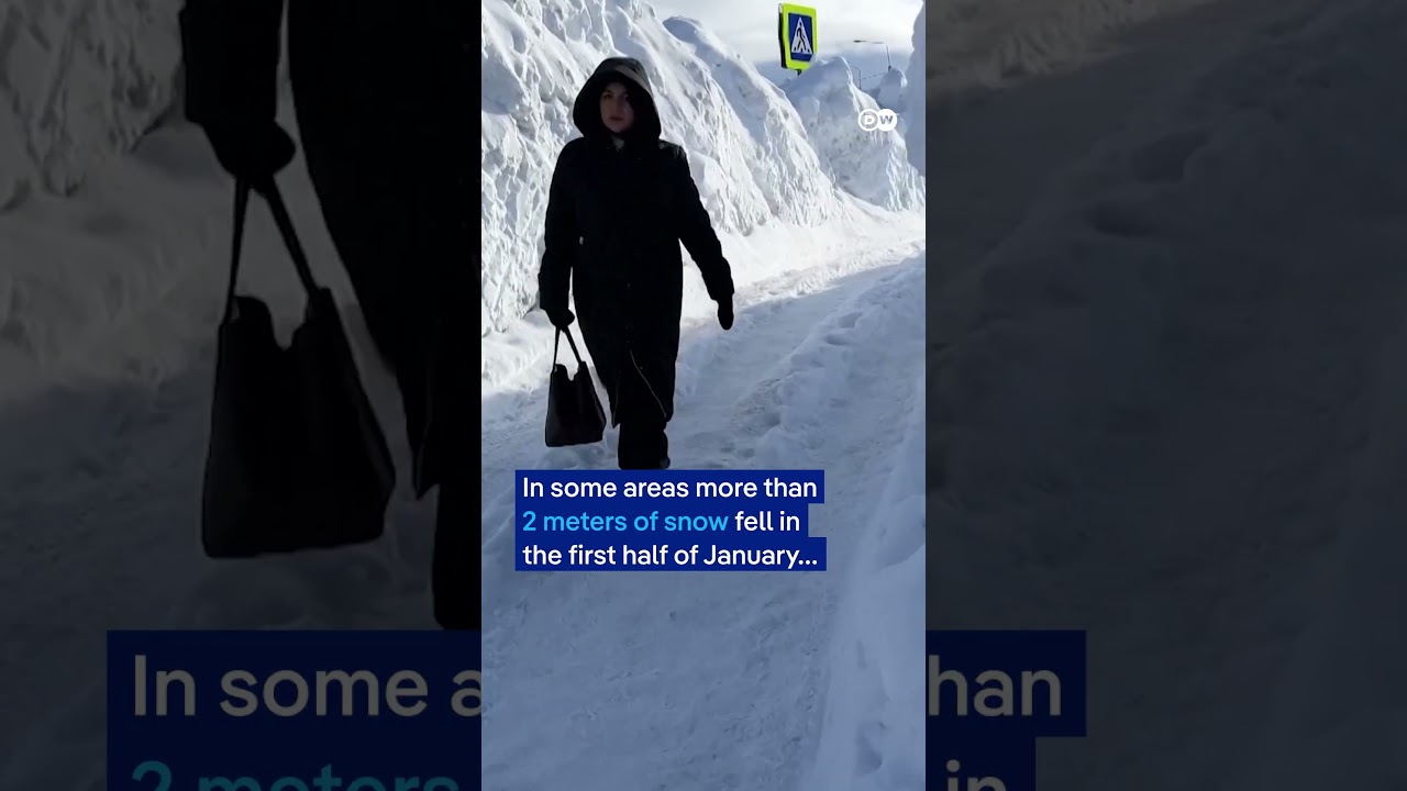 Record snowfall in Kamchatka region | DW News