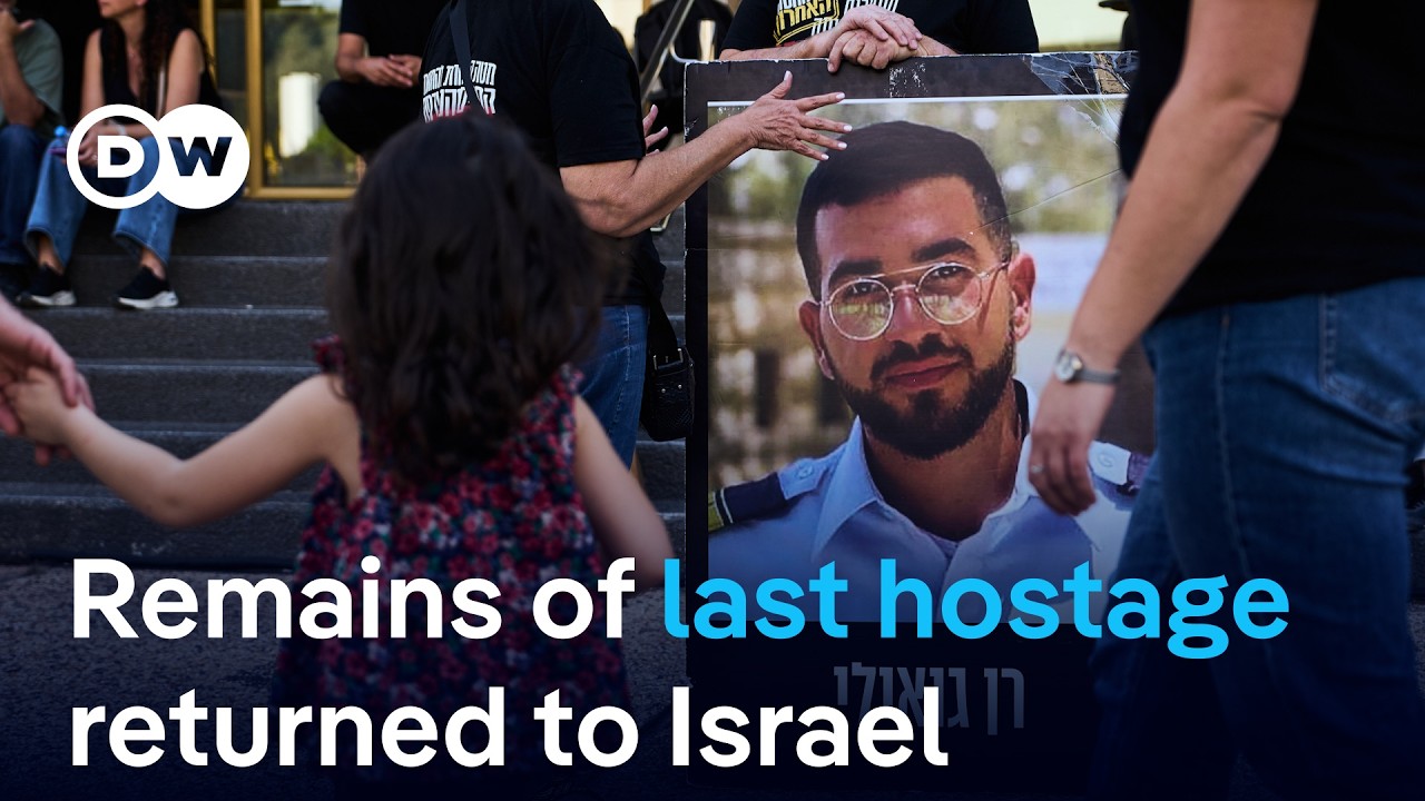 Remains of final Israeli hostage identified and returned to Israel | DW News