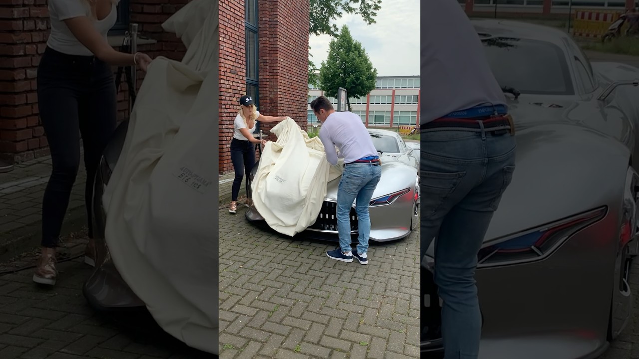 Revealing Batman’s Ultimate Hypercar! 🦇 #batman #cars #mercedes