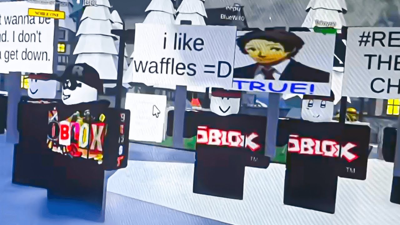 ROBLOX CHAT PROTEST