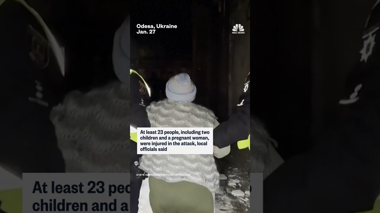 Russia launches massive overnight drone strike on Odesa