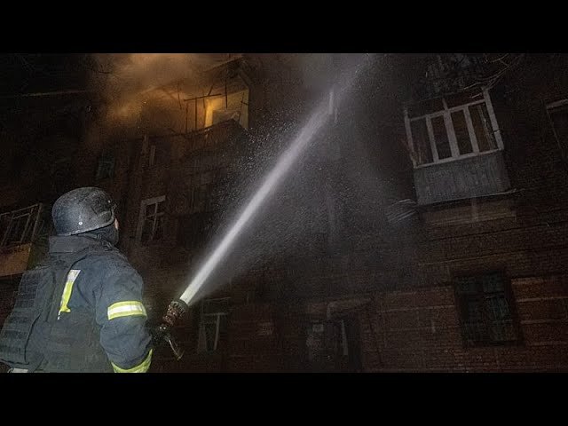 Russia launches massive strikes on Ukraine’s largest cities and targets energy infrastructure