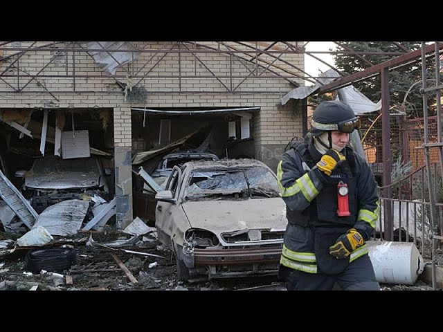 Russia launches one of its largest drone attacks on Ukraine’s Zaporizhzhia