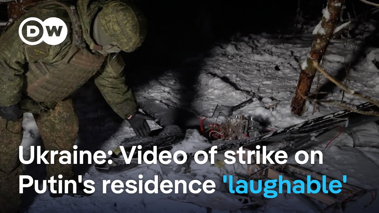 Russia says video shows evidence of attack on Putin’s private residence | DW News