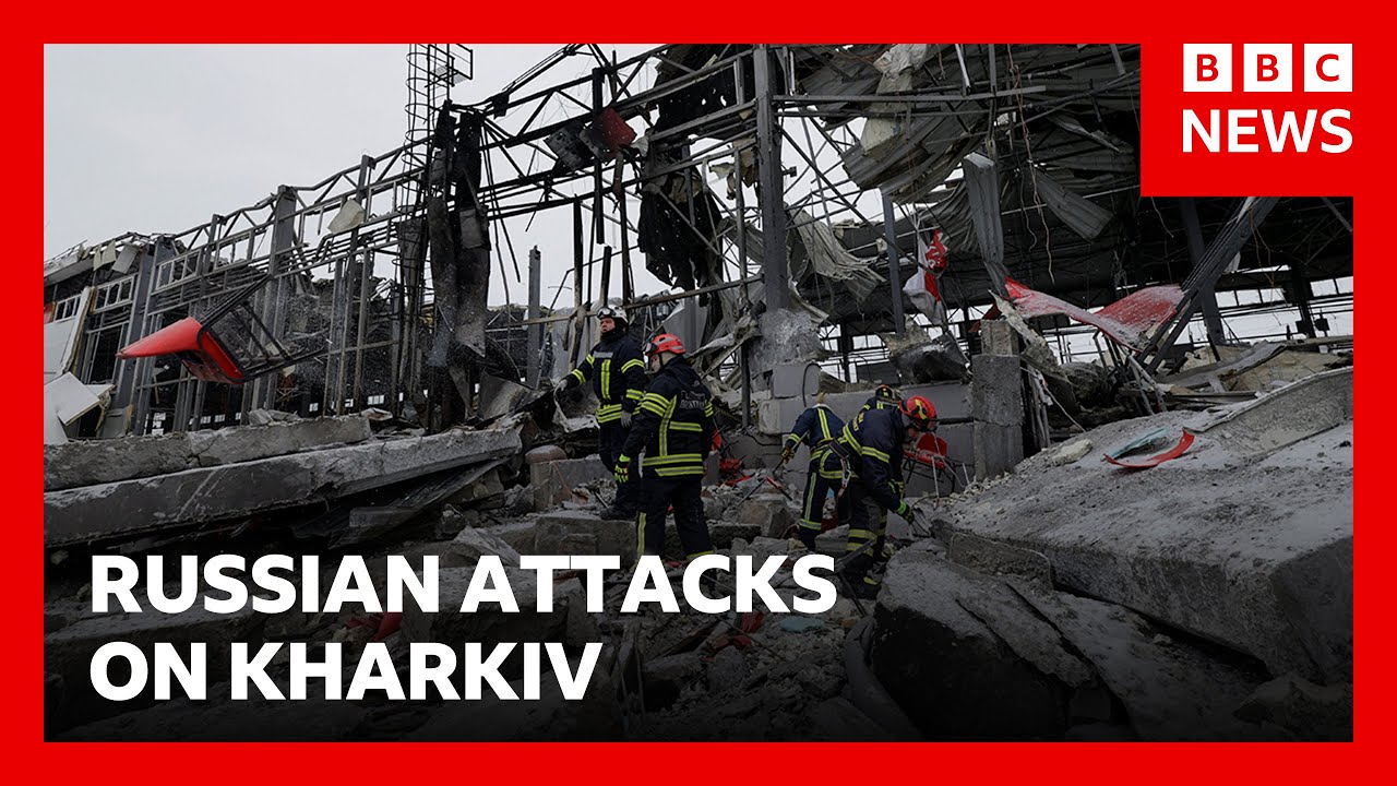 Russian strikes on Ukraine kill four and leave people with no power | BBC News