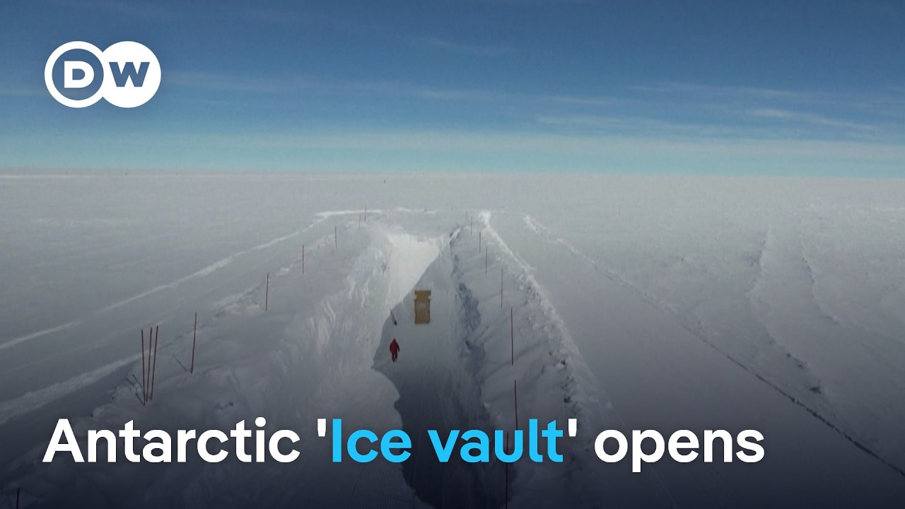 Scientists open ‘Ice Memory Sanctuary’ vault at Earth’s coldest place in Antarctica | DW News