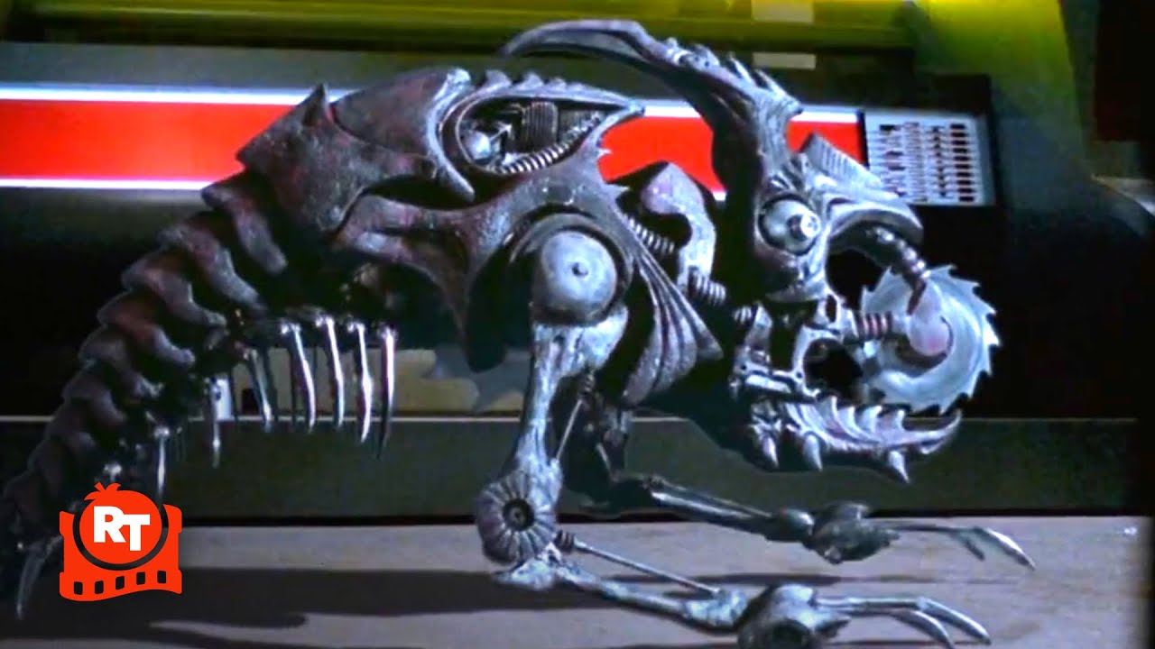 Screamers  (1995) – Cool Stop-Motion Robot! | Movieclips