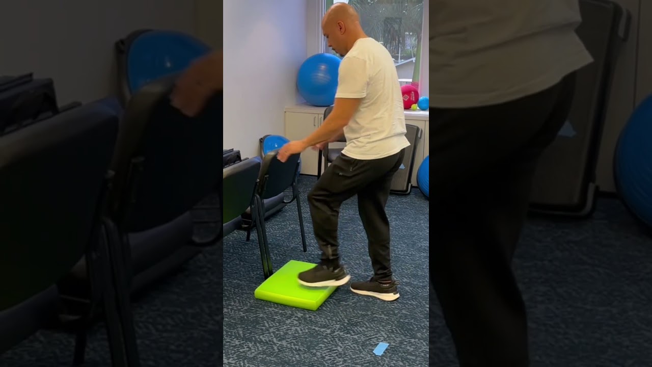 Seniors: Perturbation Surface Activity to Improve Balance #physio #physicaltherapy #seniorcitizens