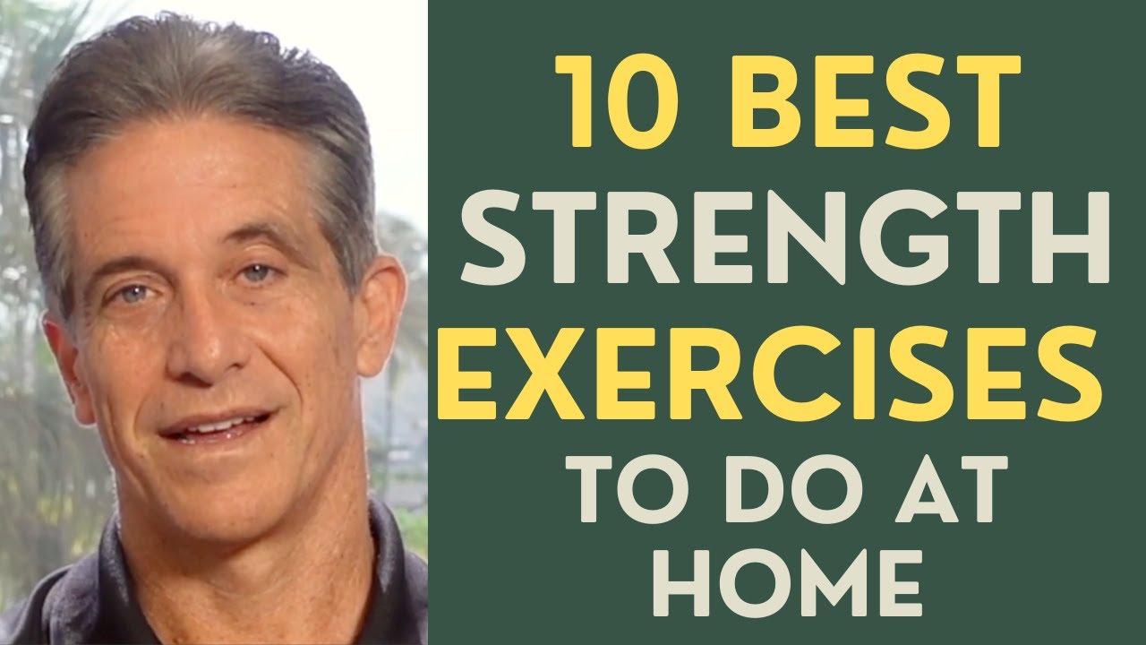 Seniors: The 10 Best Strength Exercises To Do at Home!