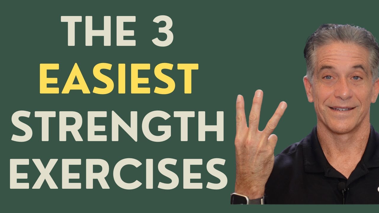 Seniors: The Three Easiest Strength Exercises