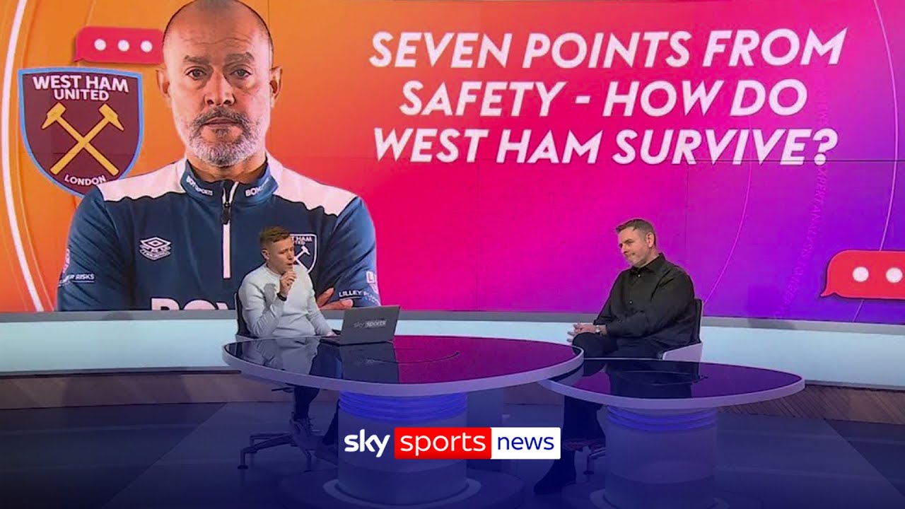 Seven points from safety – How do West Ham survive? | #SkySportsFC