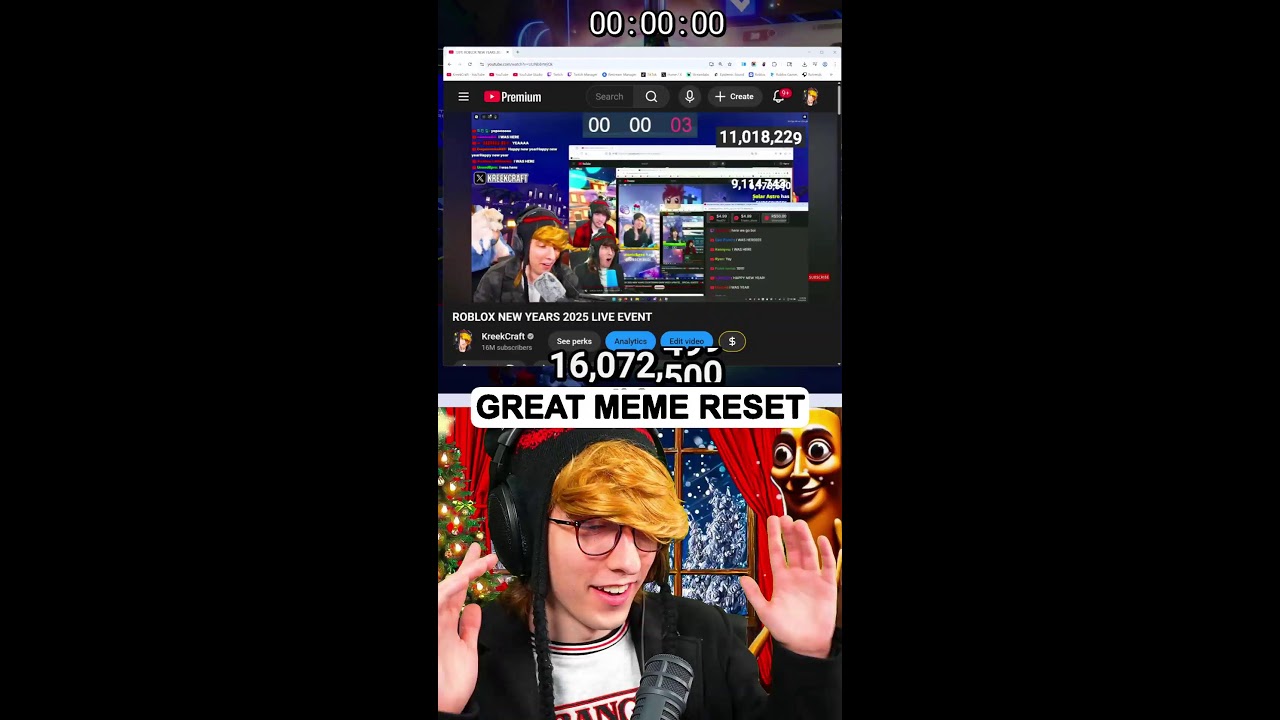 #shorts GREAT MEME RESET COUNTDOWN