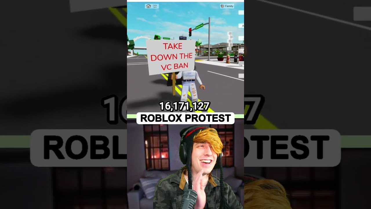 #shorts ROBLOX CHAT PROTEST