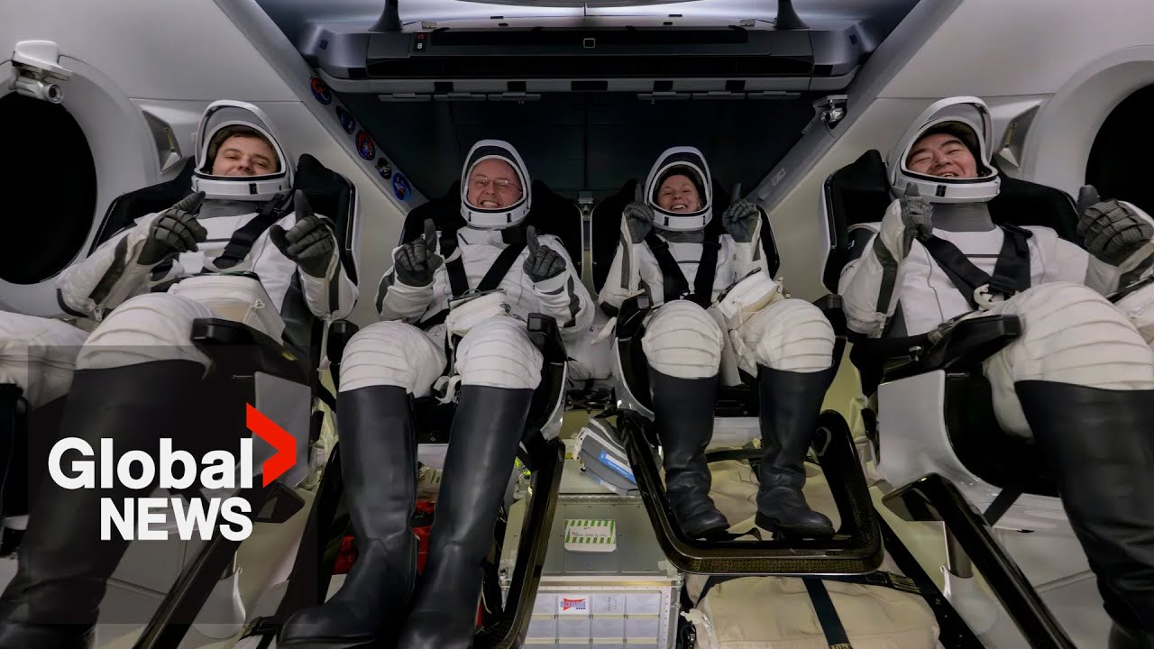 Sick astronaut returns to Earth with crew in NASA’s 1st medical evacuation