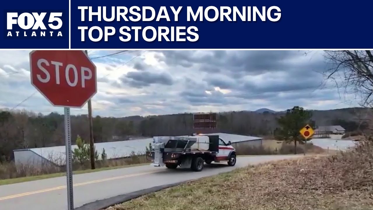 Snow in Georgia, governor giving speech, Minn. 2nd shooting, astronauts | FOX 5 News