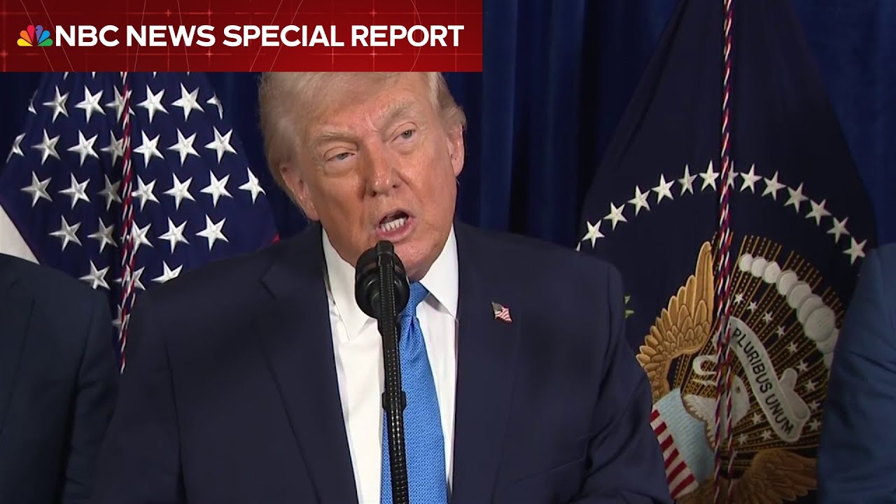 Special Report: Trump speaks after U.S. military operation in Venezuela