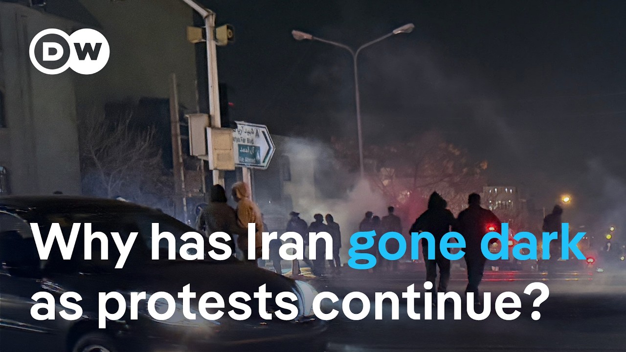 Starlink access targeted as Iran intensifies its internet shutdown | DW News