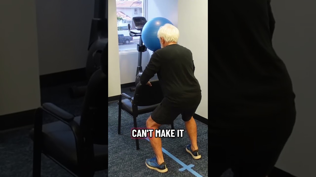 Strength training to improve balance for seniors #seniorfitness #physio #balance #elderly #mobility