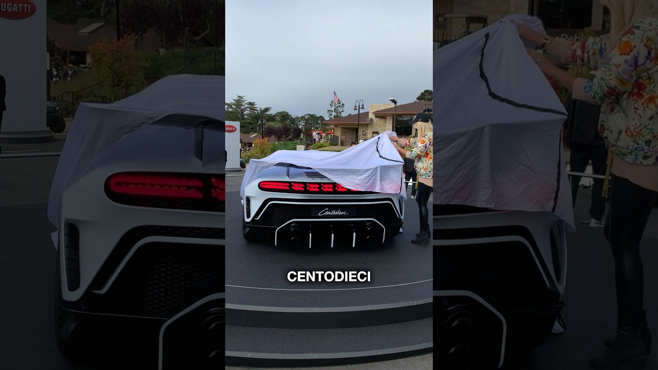 The $9 Million Ultimate Throwback Hypercar! 😍 #bugatti #ultrarare #rare