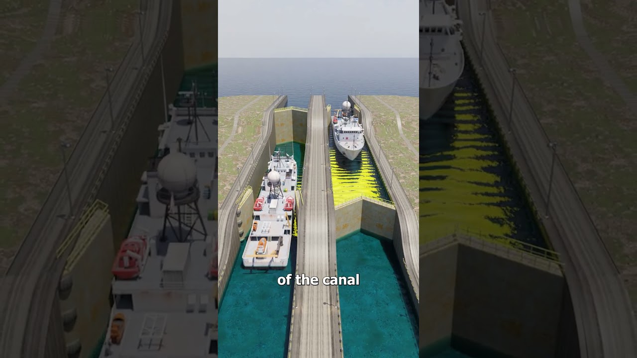 The Ancient Invention Behind Modern Canal Gates 😮