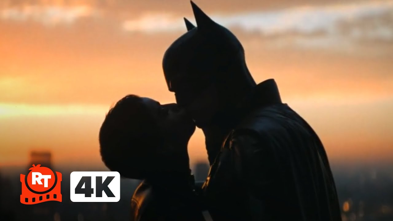 The Batman (2022) 4K – Batman & Catwoman Kiss | Movieclips