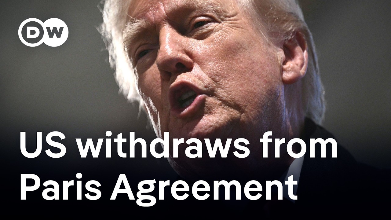 The consequences of the US leaving the Paris Agreement | DW News