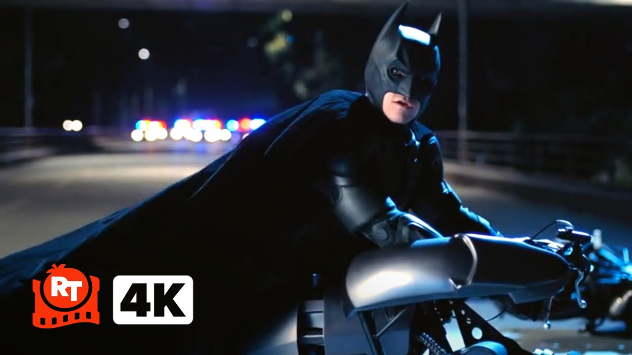 The Dark Knight Rises (2012) 4K – Batpod Chase | Movieclips