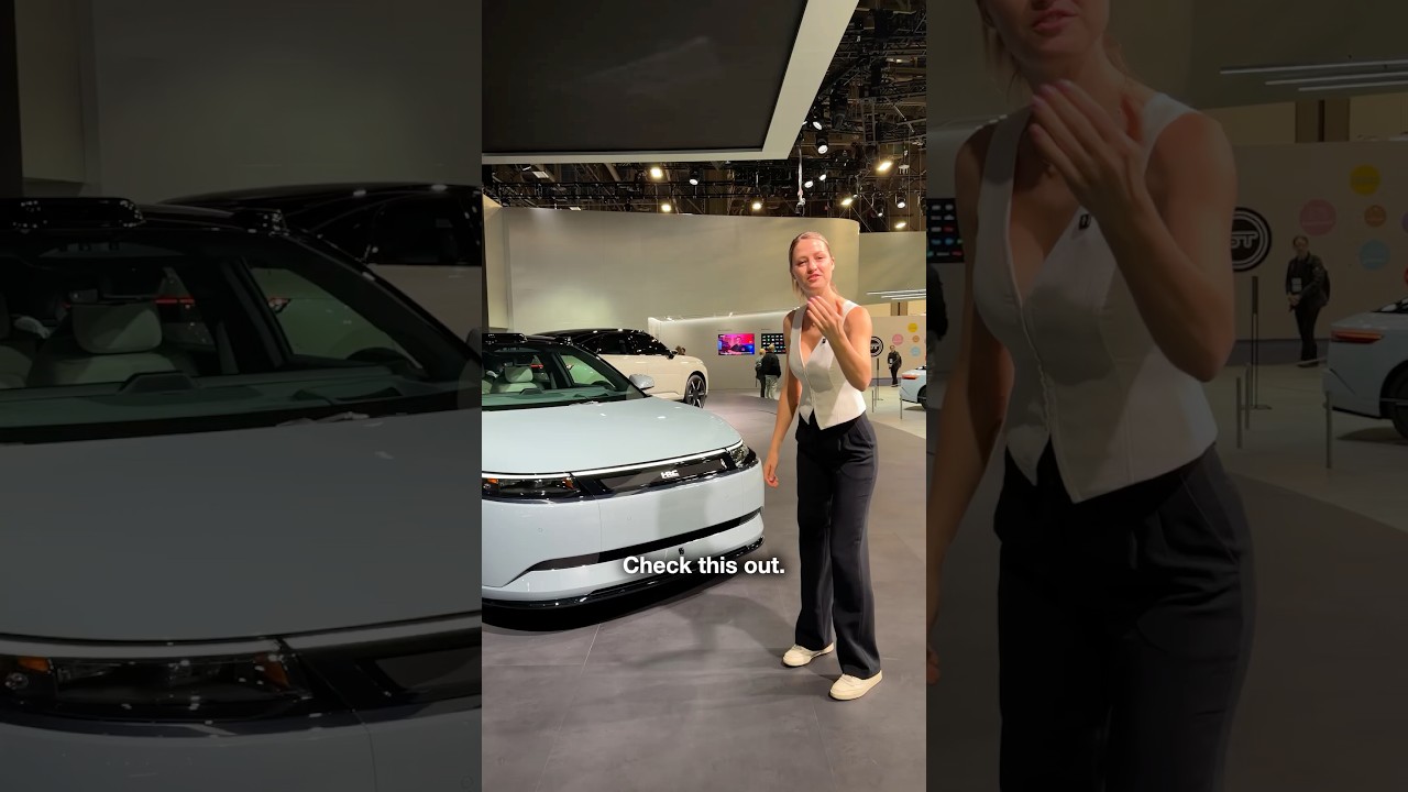 The Futuristic Sony Honda Afeela 1! 😍