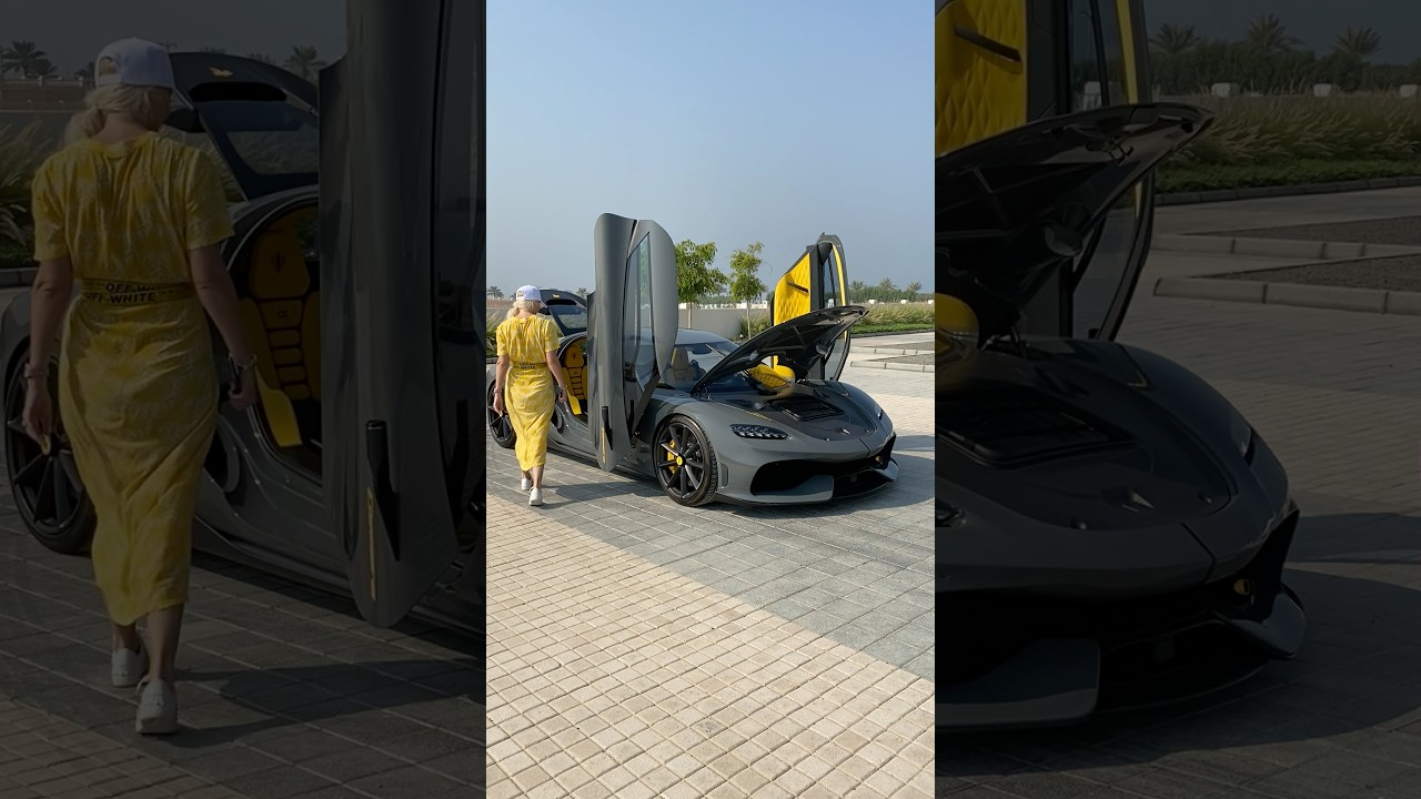 The Koenigsegg Gemera! 💛#koenigsegg #cars #hypercar