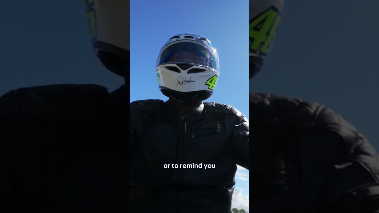 The Motorbike That Checks Your Helmet for You