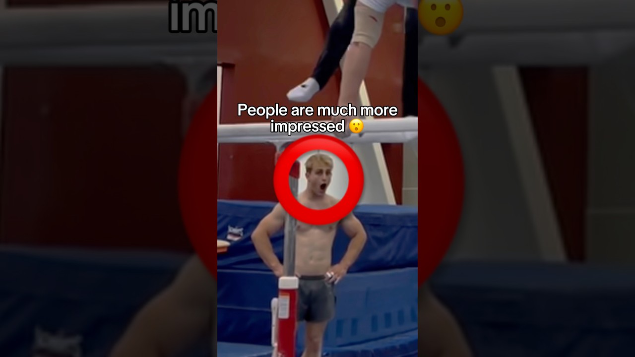 The PARADOX of gymnastics 😳#gymnastics #gymnast #olympics #sports #sport