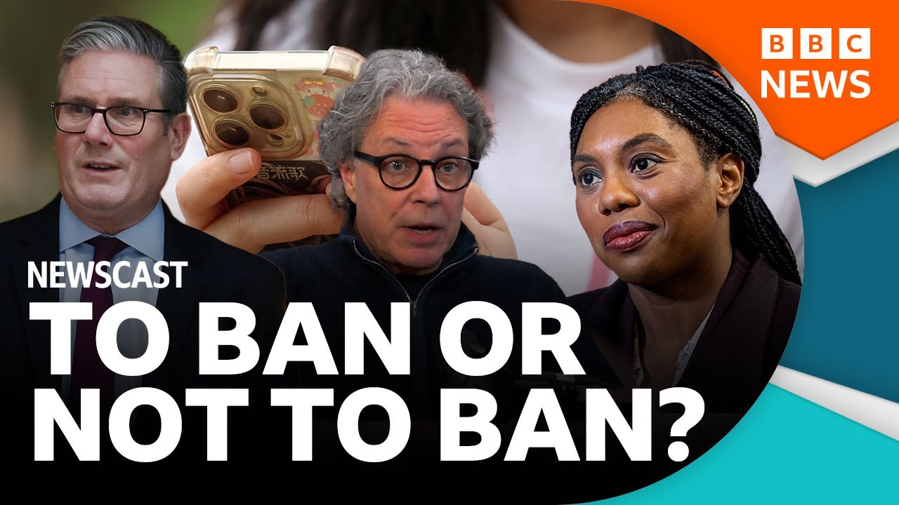 The under-16 social media ban debate | BBC Newscast