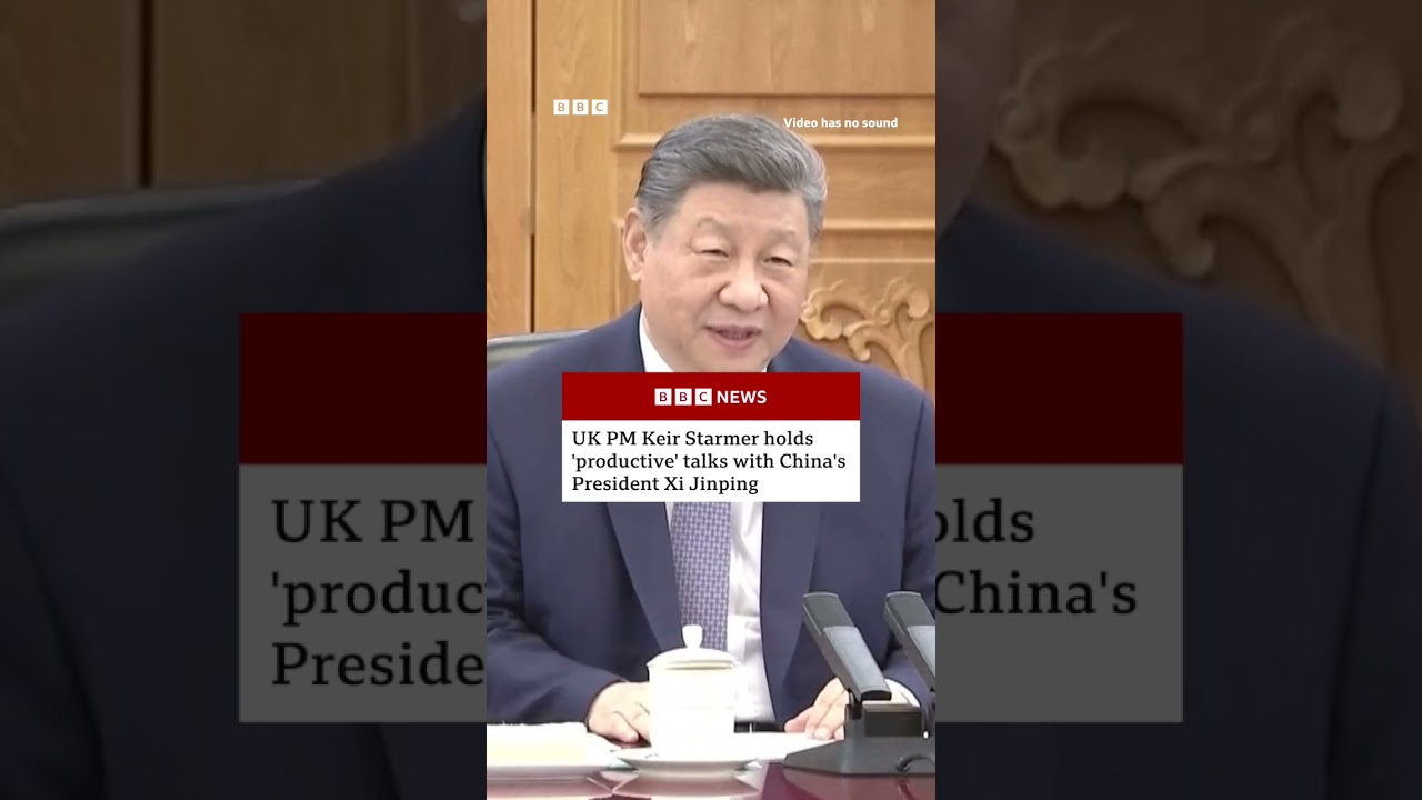 There were “real concrete outcomes” after the talks in Beijing, the UK PM said. #China #BBCNews