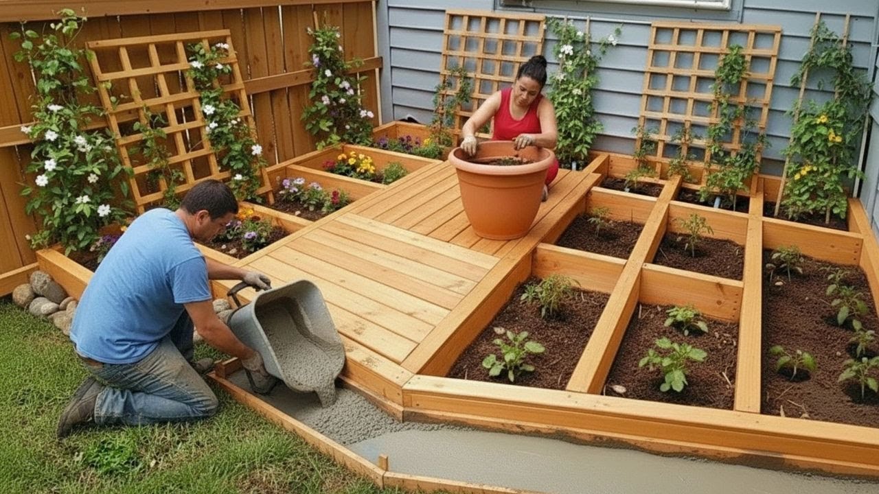 These People Fully Transform Their Backyard with Popular DIY Ideas