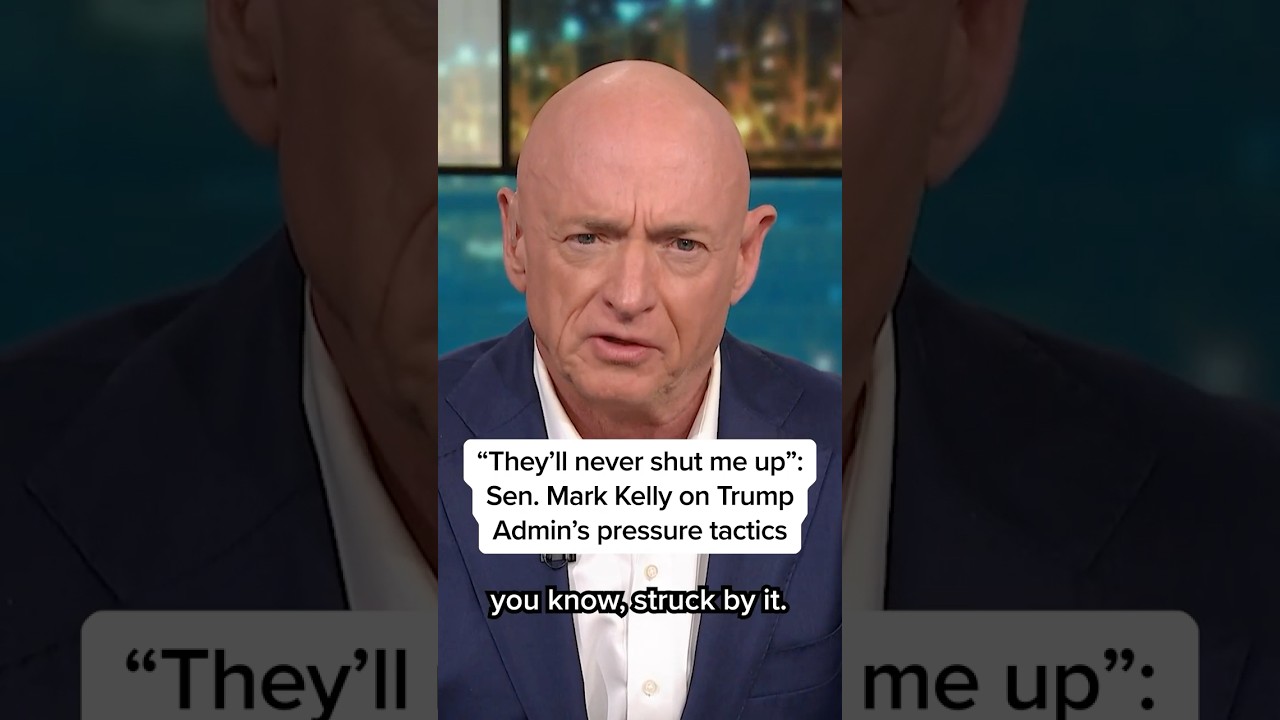 ‘They’ll never shut me up’: Sen. Mark Kelly on Trump Admin’s pressure tactics