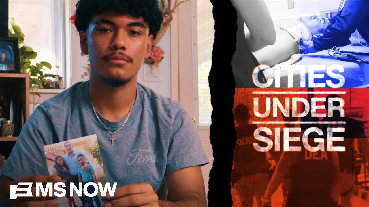 ‘They’re following us’: MS Now report on violent ICE car chase