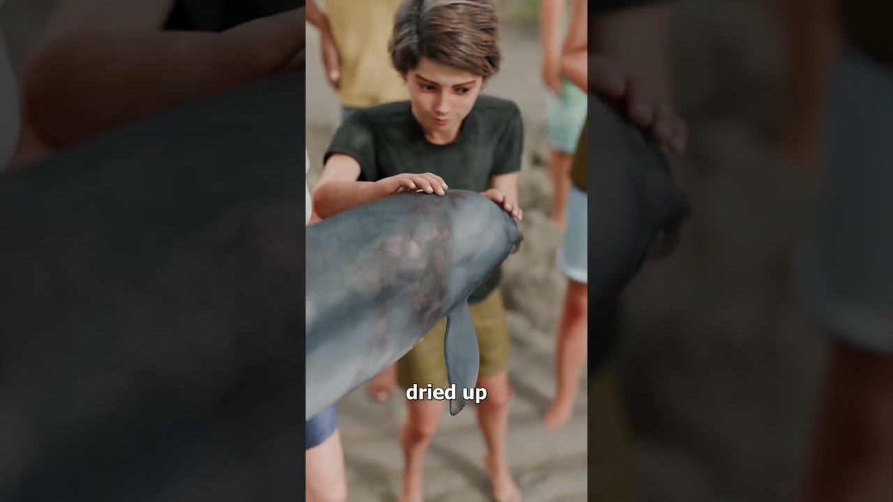 This Baby Dolphin Was Found By Tourists 😢
