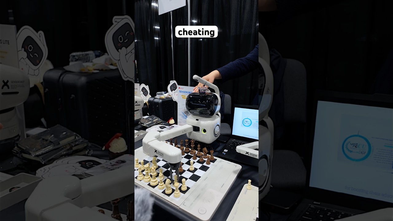 This chess robot is a Grandmaster 😳
