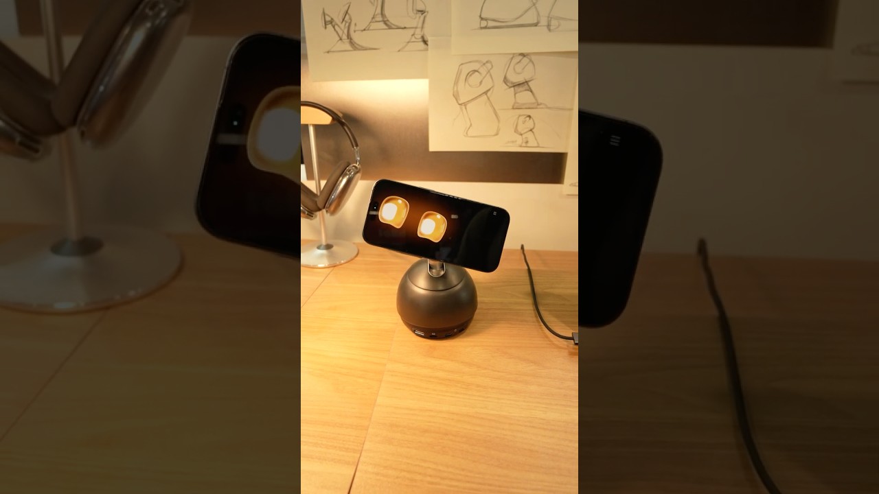 This is not a product, but a life form… @loonapetbot petbot #ces #ces2026 #loona #loonadeskmate