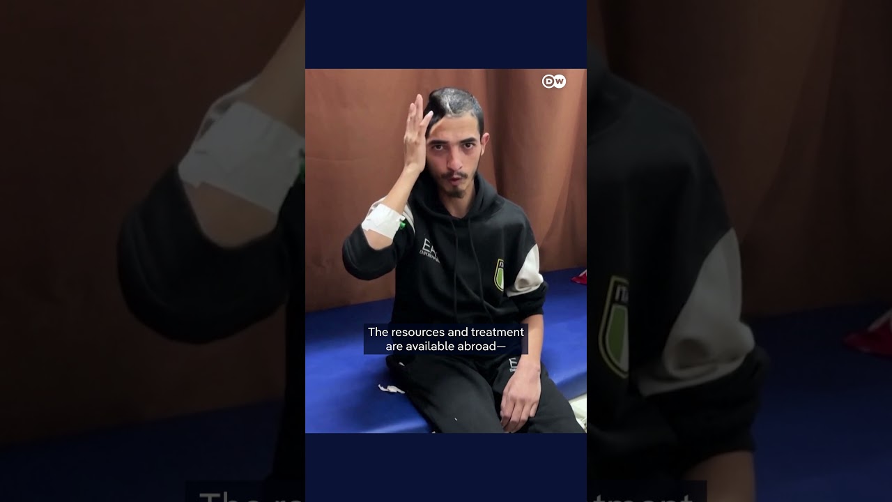 Thousands of injured Gazans anxiously wait for opening of Rafah border crossing | DW News