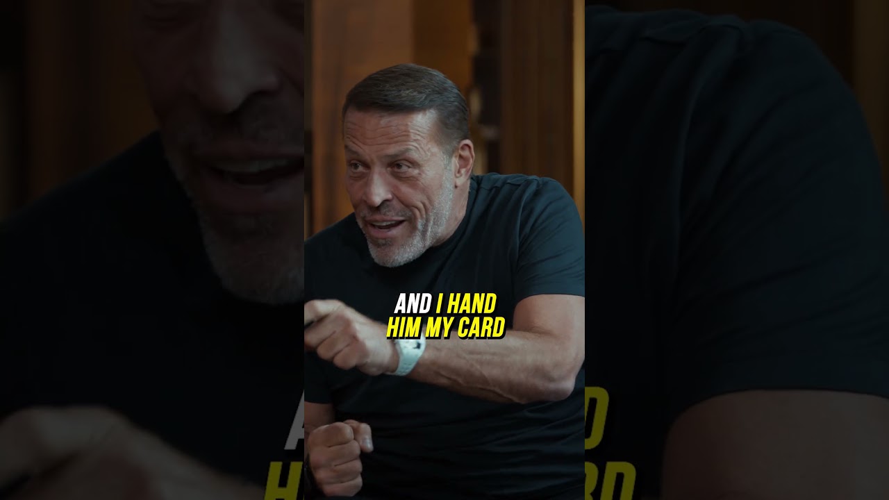 Tony Robbins Interviewed Howard Cosell At 14 Years Old!