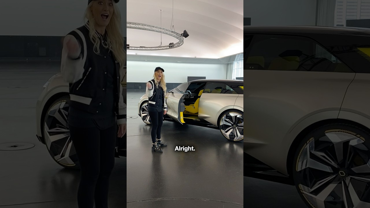 Transforming Renault Morphoz! 😱#future #renault #conceptcar