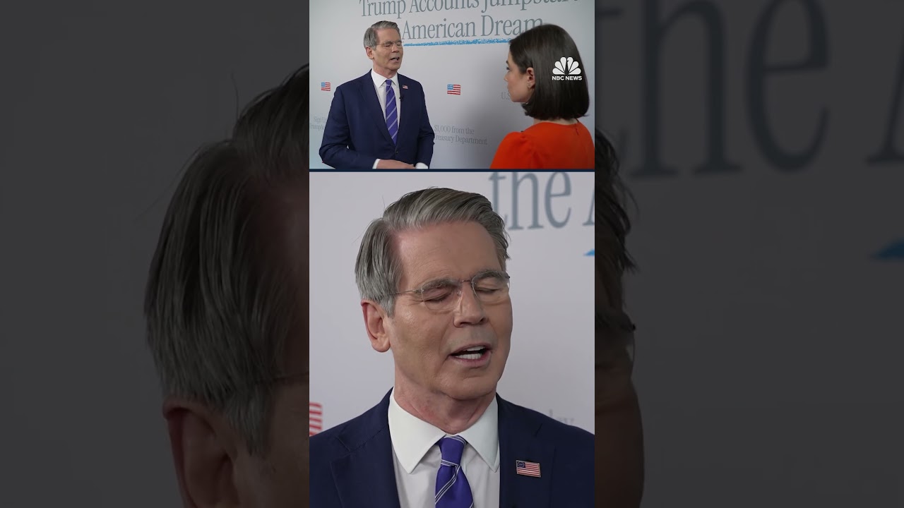 Treasury Secretary Bessent predicts 25 million will take advantage of new ‘Trump Accounts’ for kids