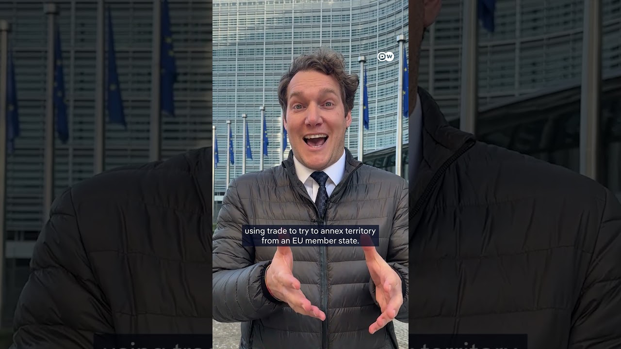 Trump announces tariffs on eight European countries | DW News