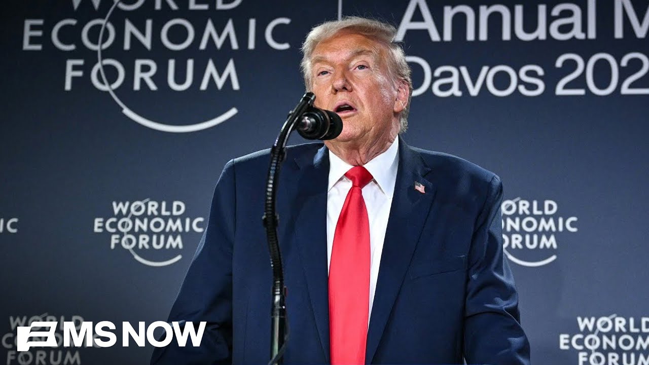 ‘Trump blinked, Europe won’: Trump’s special address in Davos