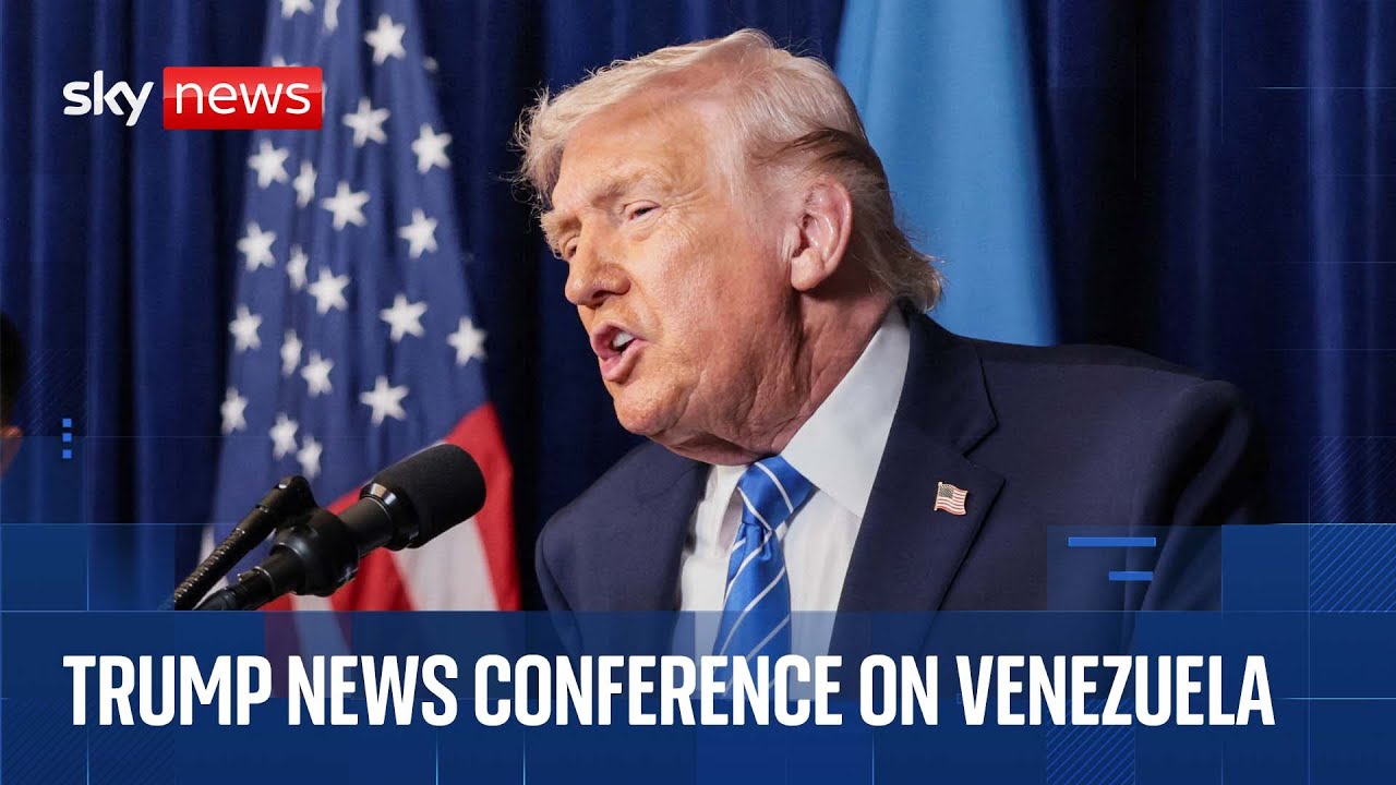 Trump news conference after capturing Venezuelan President Nicolas Maduro