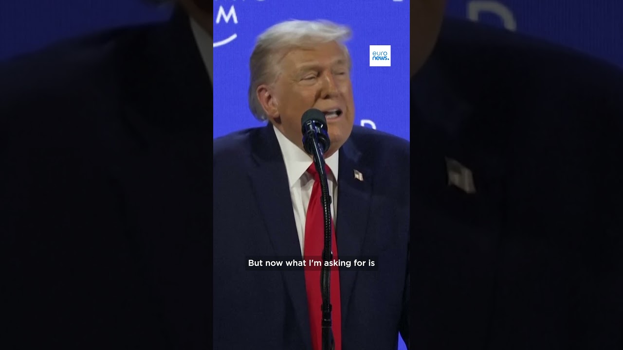 Trump on Greenland says: “We want a piece of ice for world protection, and they won’t give it.”