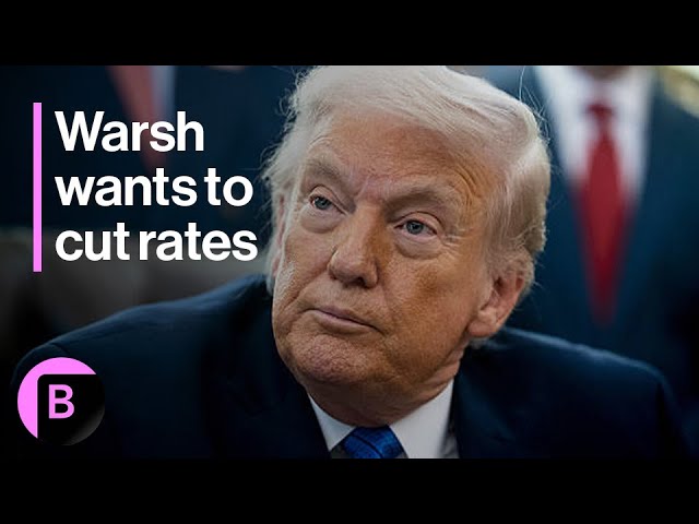 Trump Says Warsh to Cut Rates Without White House Pressure