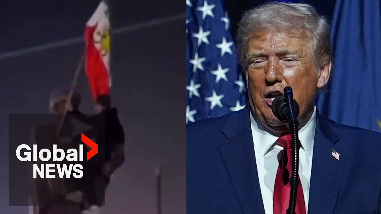 Trump tells Iranian “patriots” to “keep protesting” and “take over your institutions if possible”